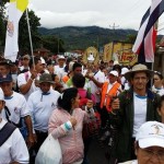 Peregrinación desde San Isidro de El General hasta la Basílica de los Ángeles
