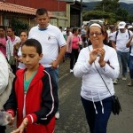Peregrinación desde San Isidro de El General hasta la Basílica de los Ángeles