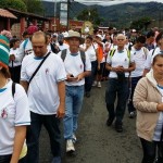 Peregrinación desde San Isidro de El General hasta la Basílica de los Ángeles