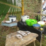 Feria de comidas tradicionales en el Liceo Sinaí