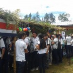 Feria de comidas tradicionales en el Liceo Sinaí