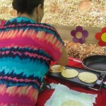 Feria de comidas tradicionales en el Liceo Sinaí