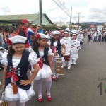 Desfile del 15 de Setiembre 2014 en San Isidro de El General