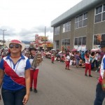 Desfile del 15 de Setiembre 2014 en San Isidro de El General