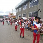 Desfile del 15 de Setiembre 2014 en San Isidro de El General