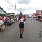 Desfile del 15 de Setiembre 2014 en San Isidro de El General