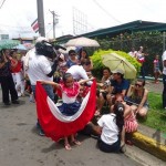 Desfile del 15 de Setiembre 2014 en San Isidro de El General