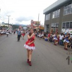 Desfile del 15 de Setiembre 2014 en San Isidro de El General