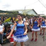 Desfile del 15 de Setiembre 2014 en San Isidro de El General