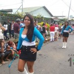 Desfile del 15 de Setiembre 2014 en San Isidro de El General