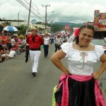 Desfile del 15 de Setiembre 2014 en San Isidro de El General