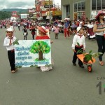 Desfile del 15 de Setiembre 2014 en San Isidro de El General