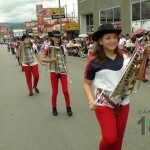 Desfile del 15 de Setiembre 2014 en San Isidro de El General