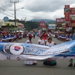 Desfile del 15 de Setiembre 2014 en San Isidro de El General