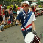 Desfile del 15 de Setiembre 2014 en San Isidro de El General