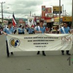 Desfile del 15 de Setiembre 2014 en San Isidro de El General