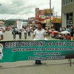 Desfile del 15 de Setiembre 2014 en San Isidro de El General