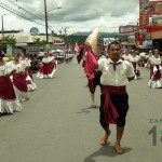 Desfile del 15 de Setiembre 2014 en San Isidro de El General