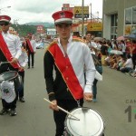 Desfile del 15 de Setiembre 2014 en San Isidro de El General