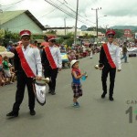 Desfile del 15 de Setiembre 2014 en San Isidro de El General