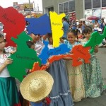 Desfile del 15 de Setiembre 2014 en San Isidro de El General