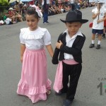 Desfile del 15 de Setiembre 2014 en San Isidro de El General