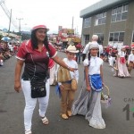 Desfile del 15 de Setiembre 2014 en San Isidro de El General