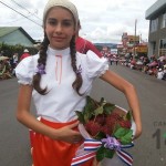 Desfile del 15 de Setiembre 2014 en San Isidro de El General