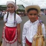 Desfile del 15 de Setiembre 2014 en San Isidro de El General