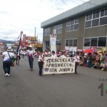 Desfile del 15 de Setiembre 2014 en San Isidro de El General