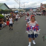 Desfile del 15 de Setiembre 2014 en San Isidro de El General