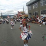 Desfile del 15 de Setiembre 2014 en San Isidro de El General