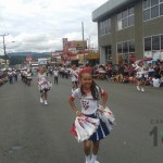 Desfile del 15 de Setiembre 2014 en San Isidro de El General