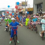 Desfile del 15 de Setiembre 2014 en San Isidro de El General