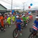 Desfile del 15 de Setiembre 2014 en San Isidro de El General