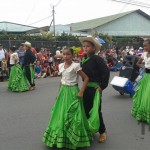 Desfile del 15 de Setiembre 2014 en San Isidro de El General