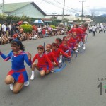 Desfile del 15 de Setiembre 2014 en San Isidro de El General