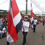 Desfile del 15 de Setiembre 2014 en San Isidro de El General