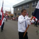 Desfile del 15 de Setiembre 2014 en San Isidro de El General