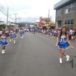 Desfile del 15 de Setiembre 2014 en San Isidro de El General