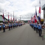 Desfile del 15 de Setiembre 2014 en San Isidro de El General