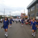 Desfile del 15 de Setiembre 2014 en San Isidro de El General