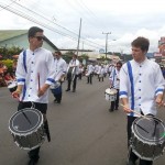 Desfile del 15 de Setiembre 2014 en San Isidro de El General