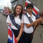 Desfile del 15 de Setiembre 2014 en San Isidro de El General