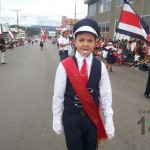 Desfile del 15 de Setiembre 2014 en San Isidro de El General