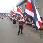 Desfile del 15 de Setiembre 2014 en San Isidro de El General