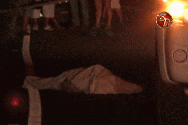 El motociclista se fugó. El motociclista se fugó.