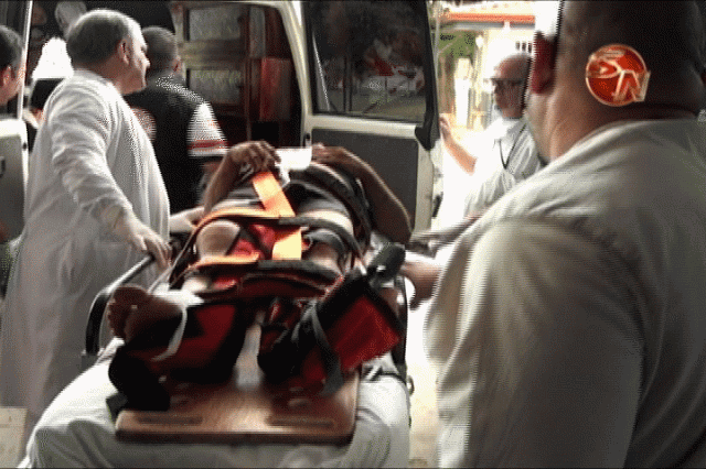 Llegada al hospital. Llegada al hospital.