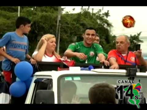 Celebraciones por los triunfos del mundial y recibimiento a Keylor Navas, marcaron el deporte este 2014