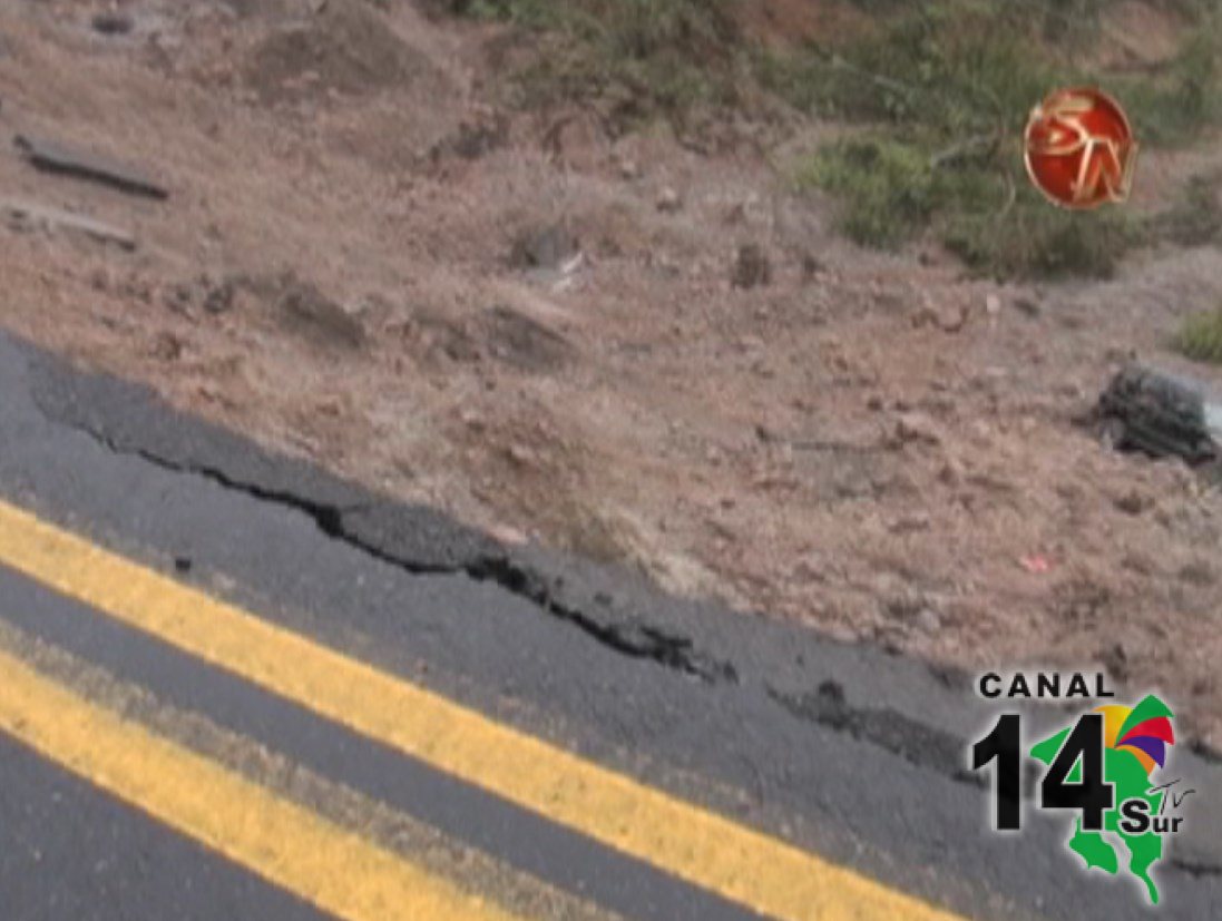 Una semana después del hundimiento el MOPT no comunica cuál será la solución en el Cerro de la Muerte